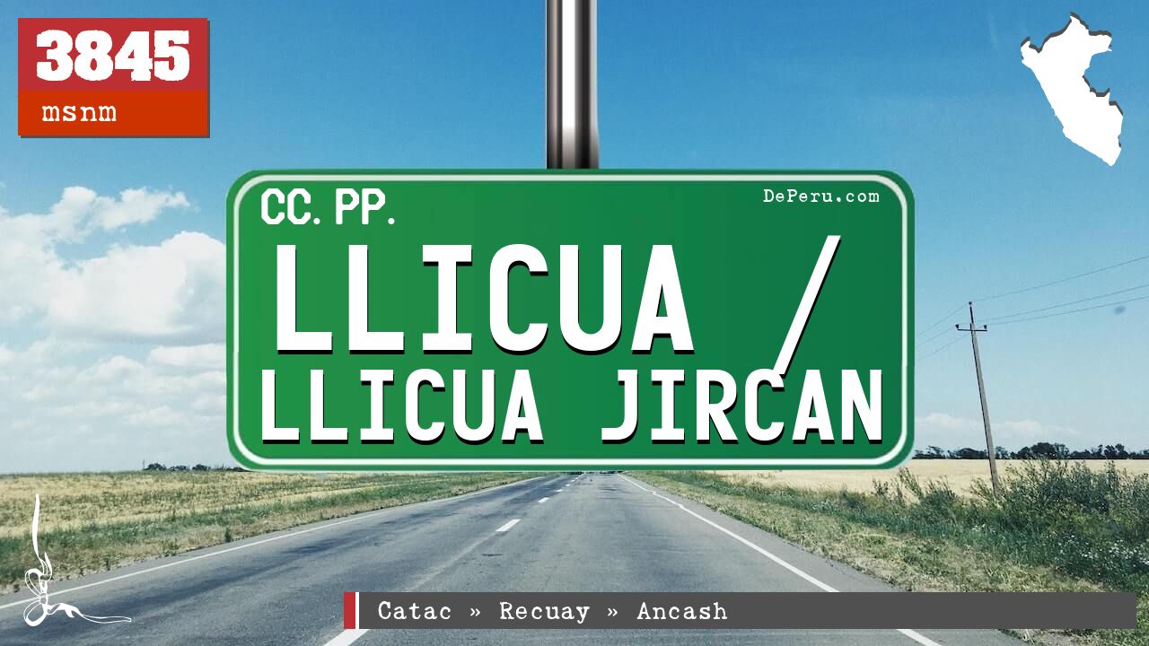 Llicua / Llicua Jircan