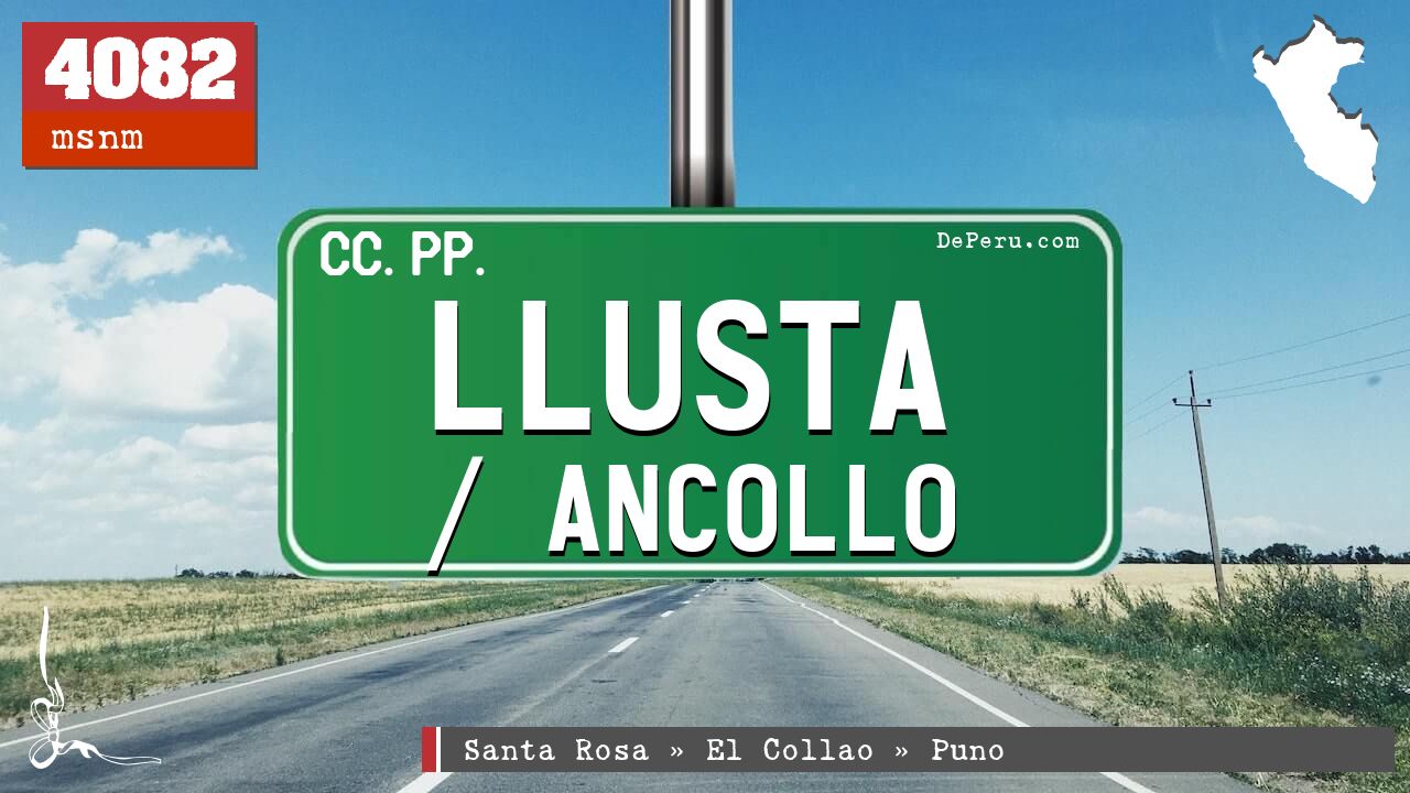 Llusta / Ancollo