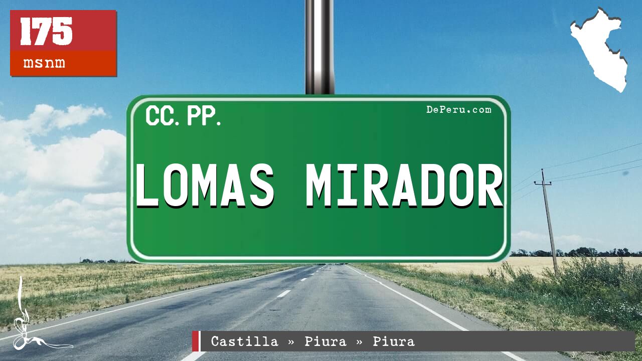 LOMAS MIRADOR