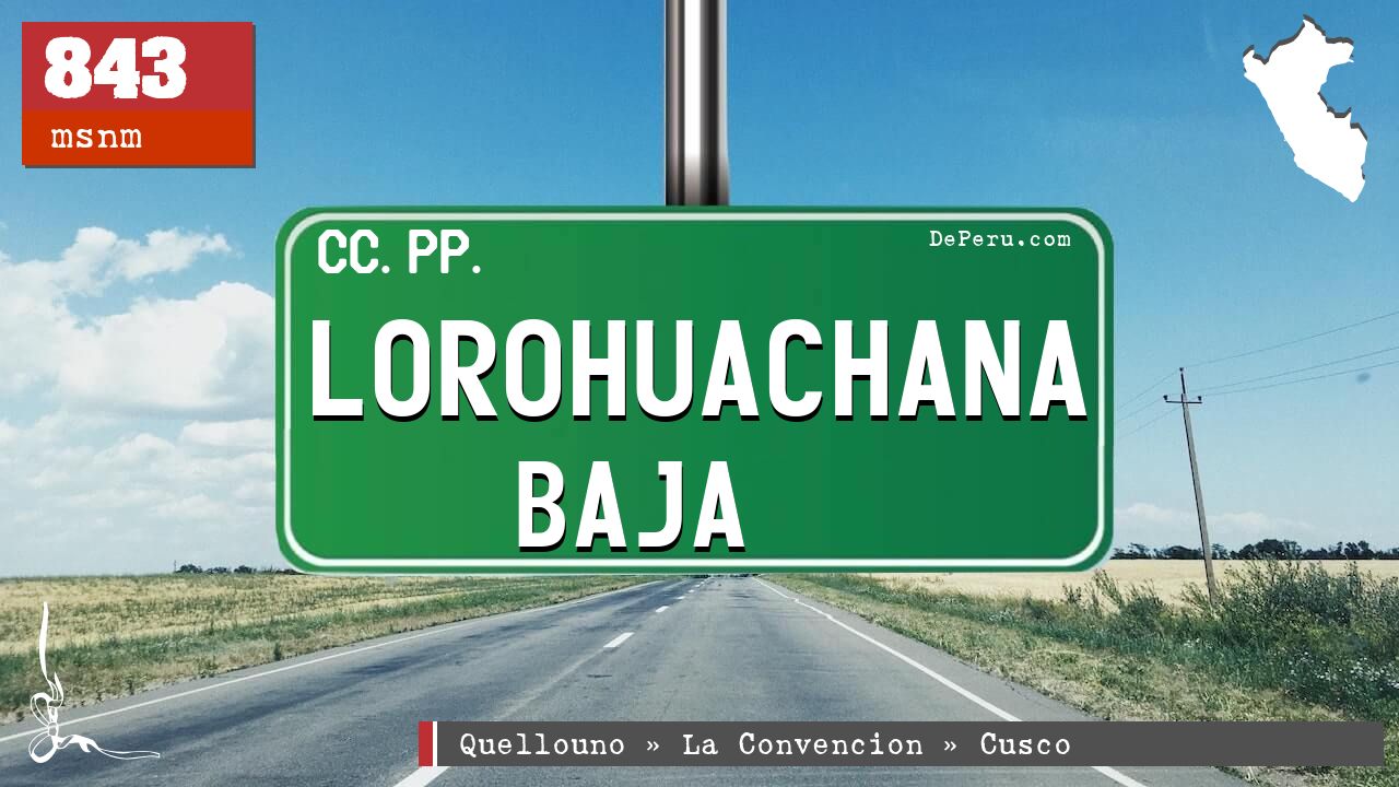 Lorohuachana Baja