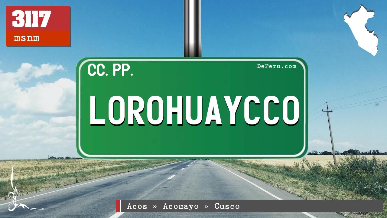 Lorohuaycco