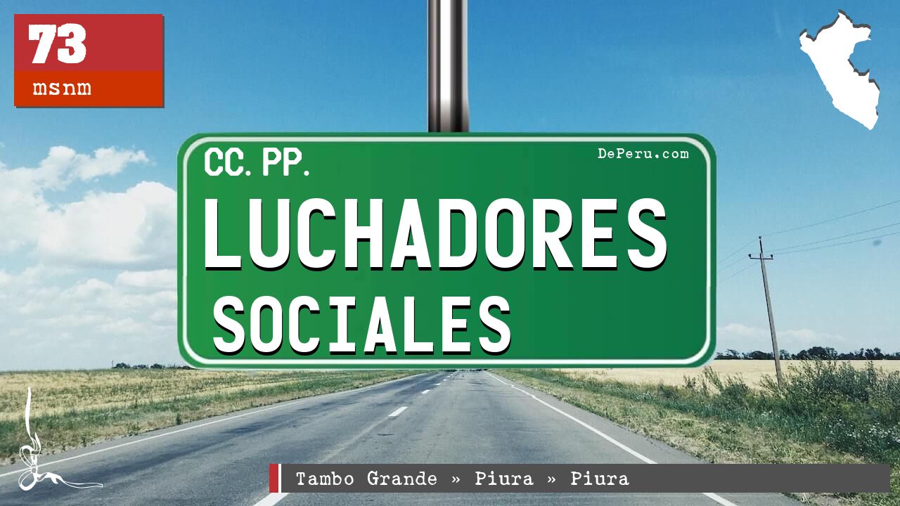 Luchadores Sociales