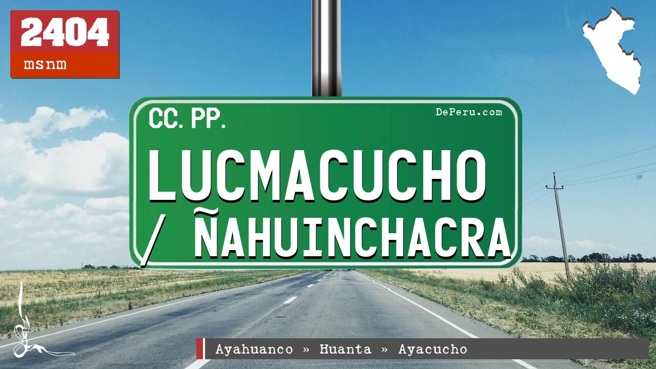 Lucmacucho / ahuinchacra
