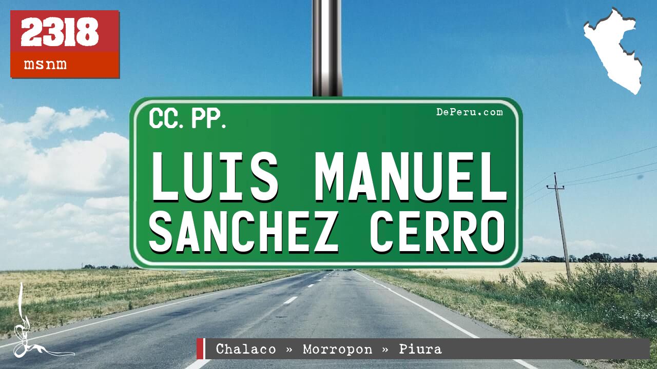 Luis Manuel Sanchez Cerro