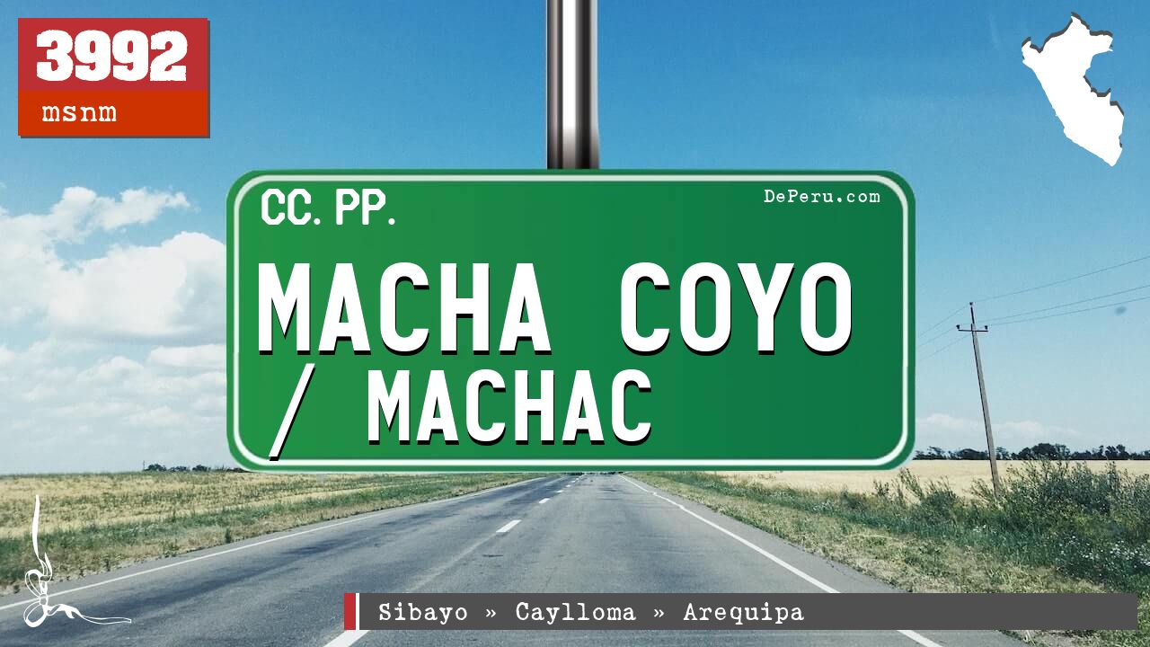 Macha Coyo / Machac