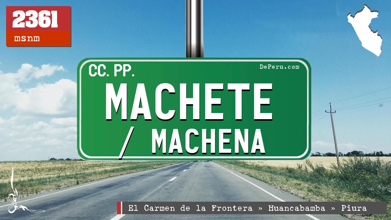 Machete / Machena