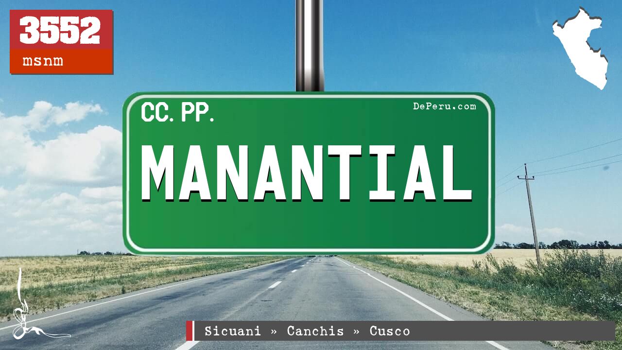 MANANTIAL