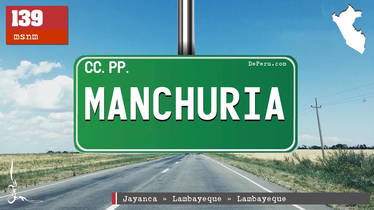 MANCHURIA