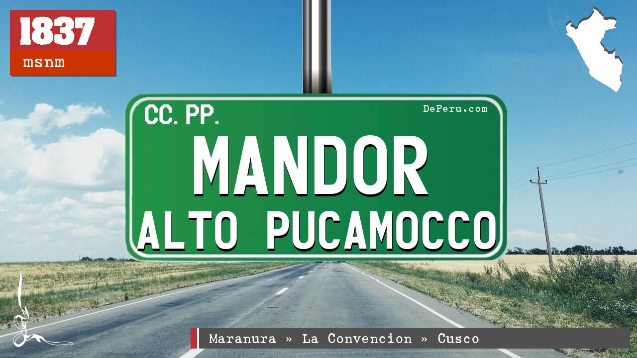 Mandor Alto Pucamocco