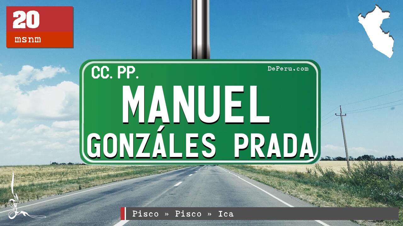 Manuel Gonzles Prada