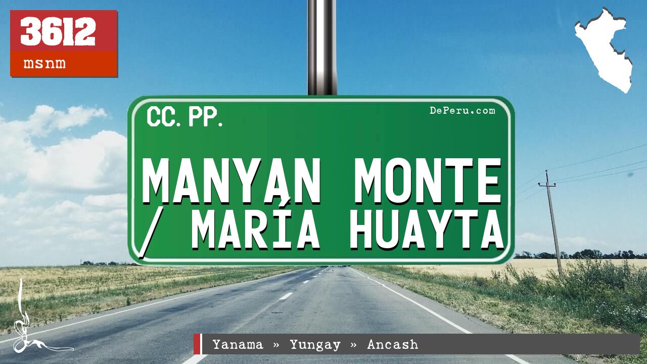 MANYAN MONTE