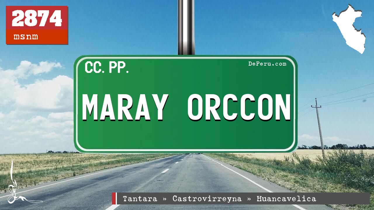 MARAY ORCCON