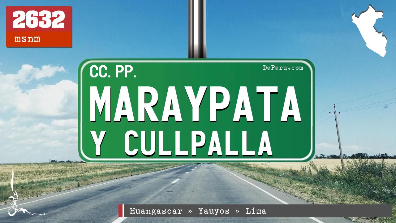 Maraypata Y Cullpalla