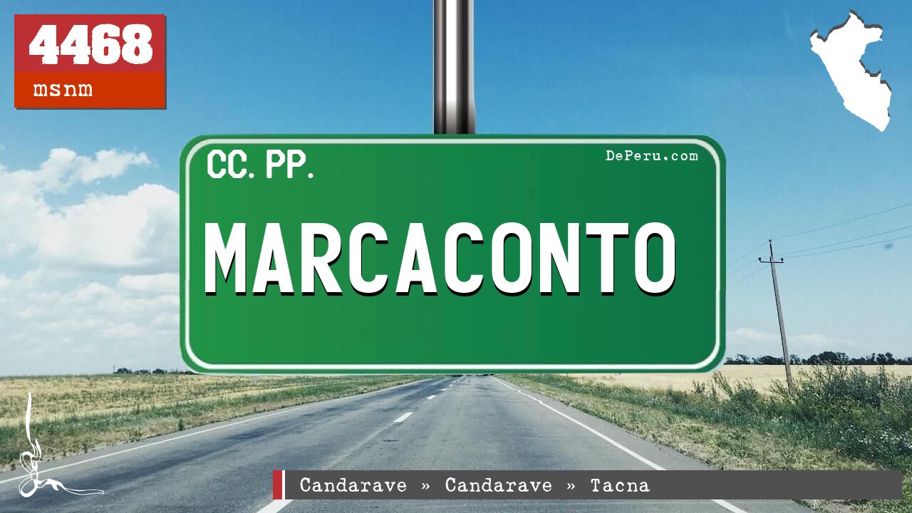 Marcaconto