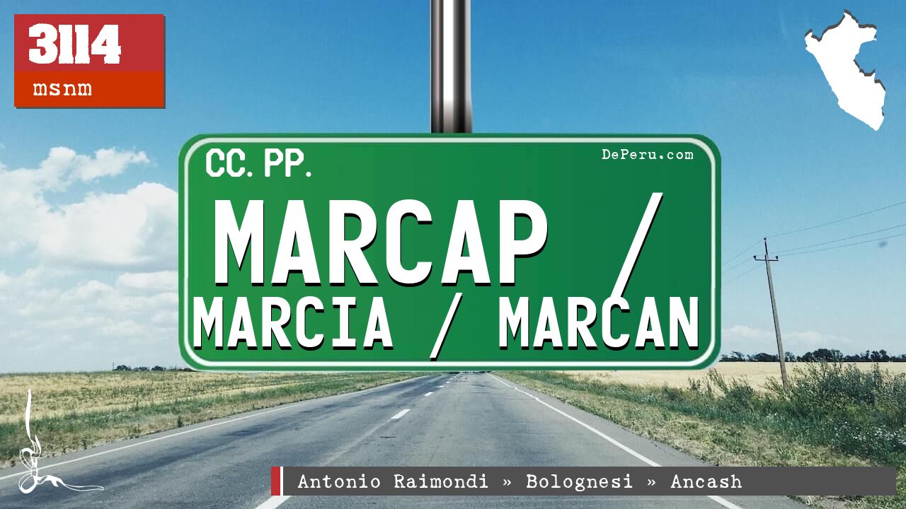 Marcap / Marcia / Marcan