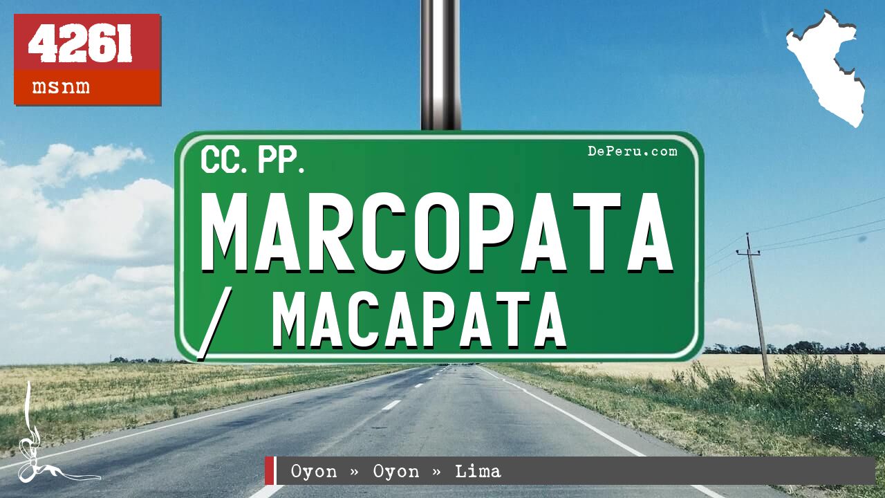 Marcopata / Macapata