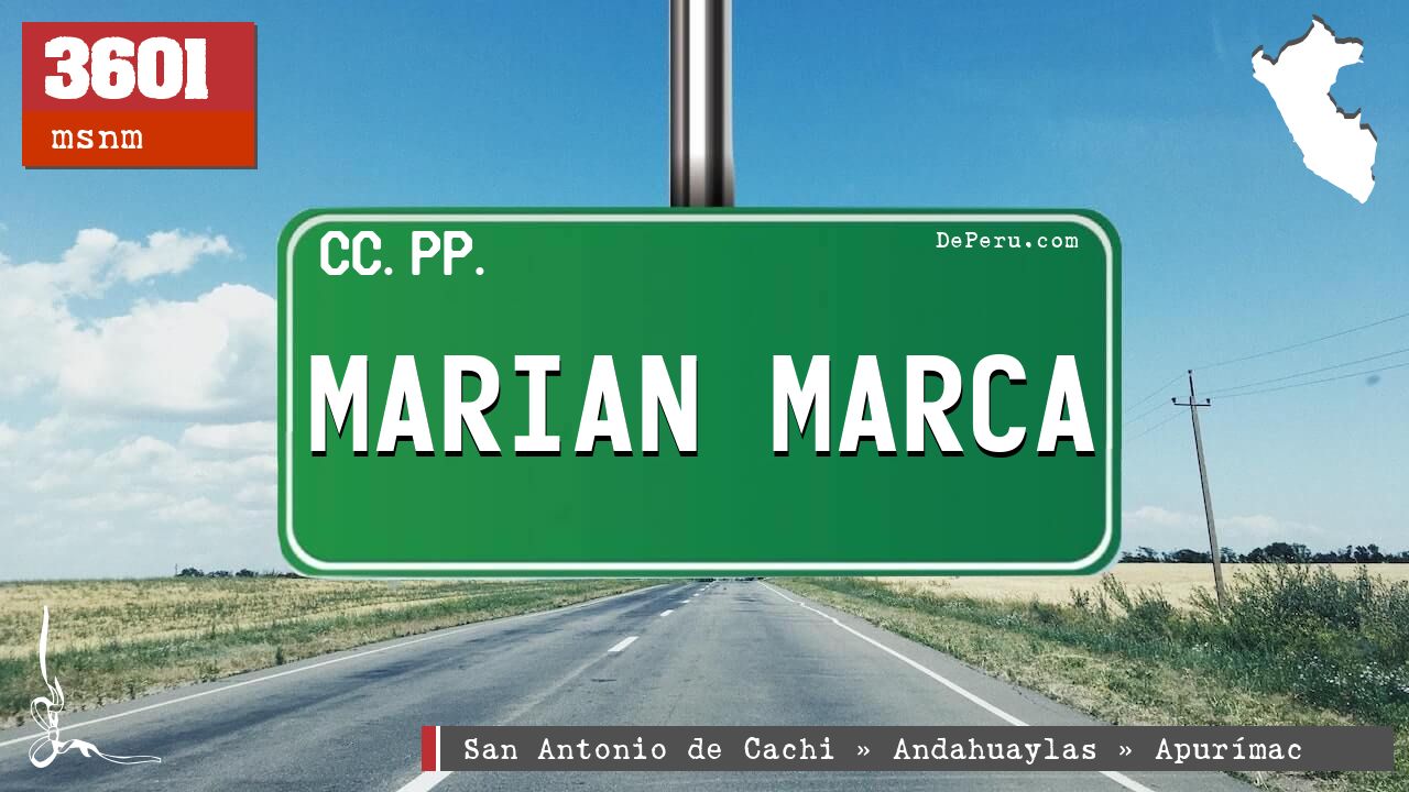 MARIAN MARCA