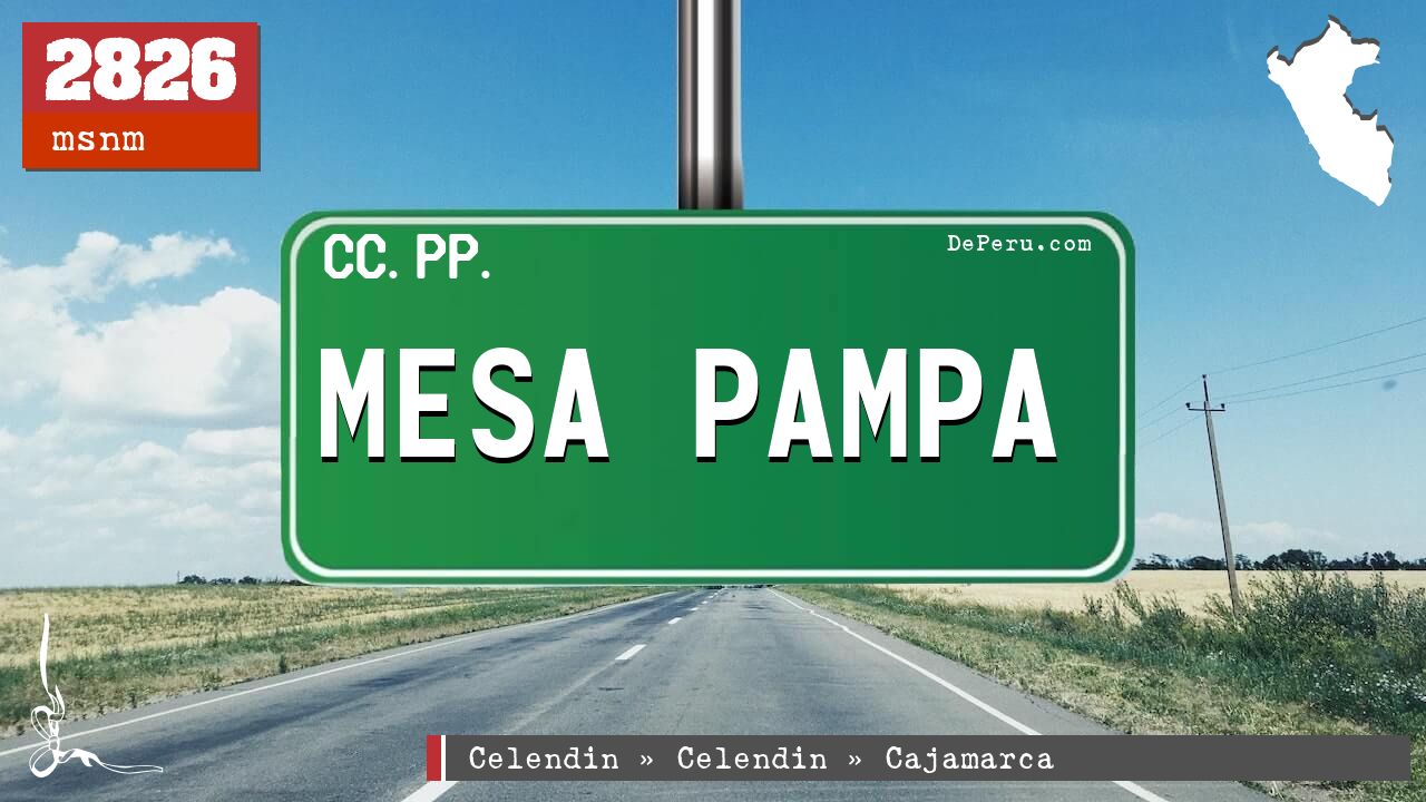 MESA PAMPA