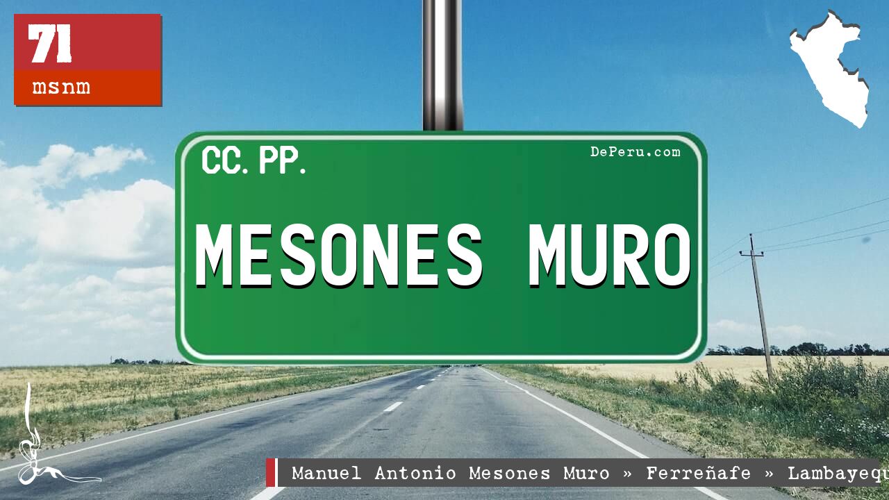 Mesones Muro