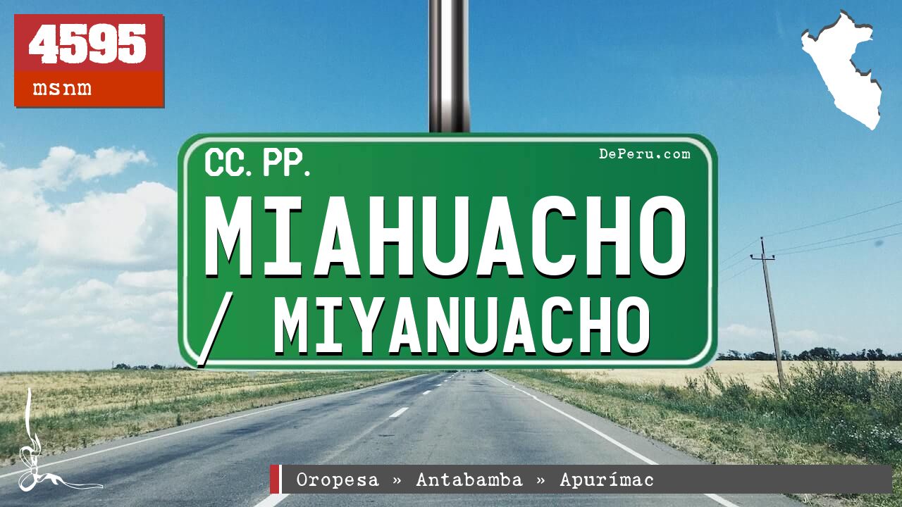 Miahuacho / Miyanuacho