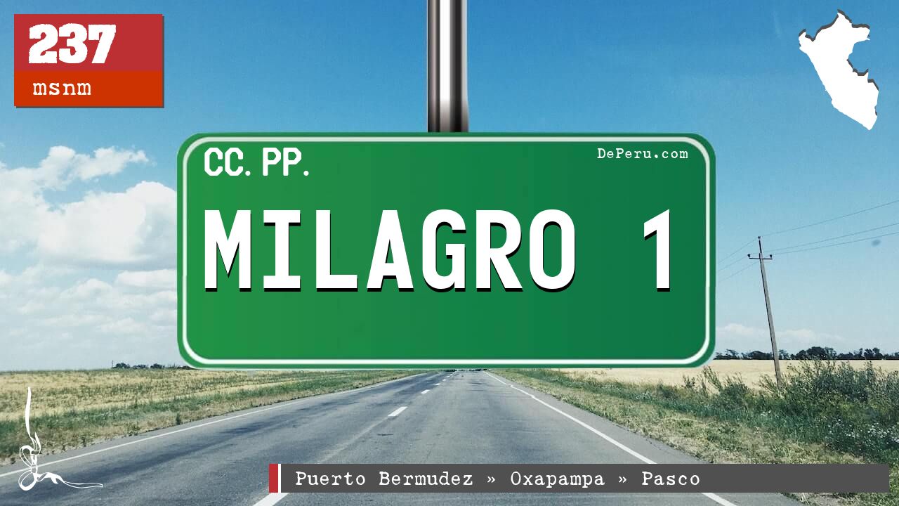 MILAGRO 1