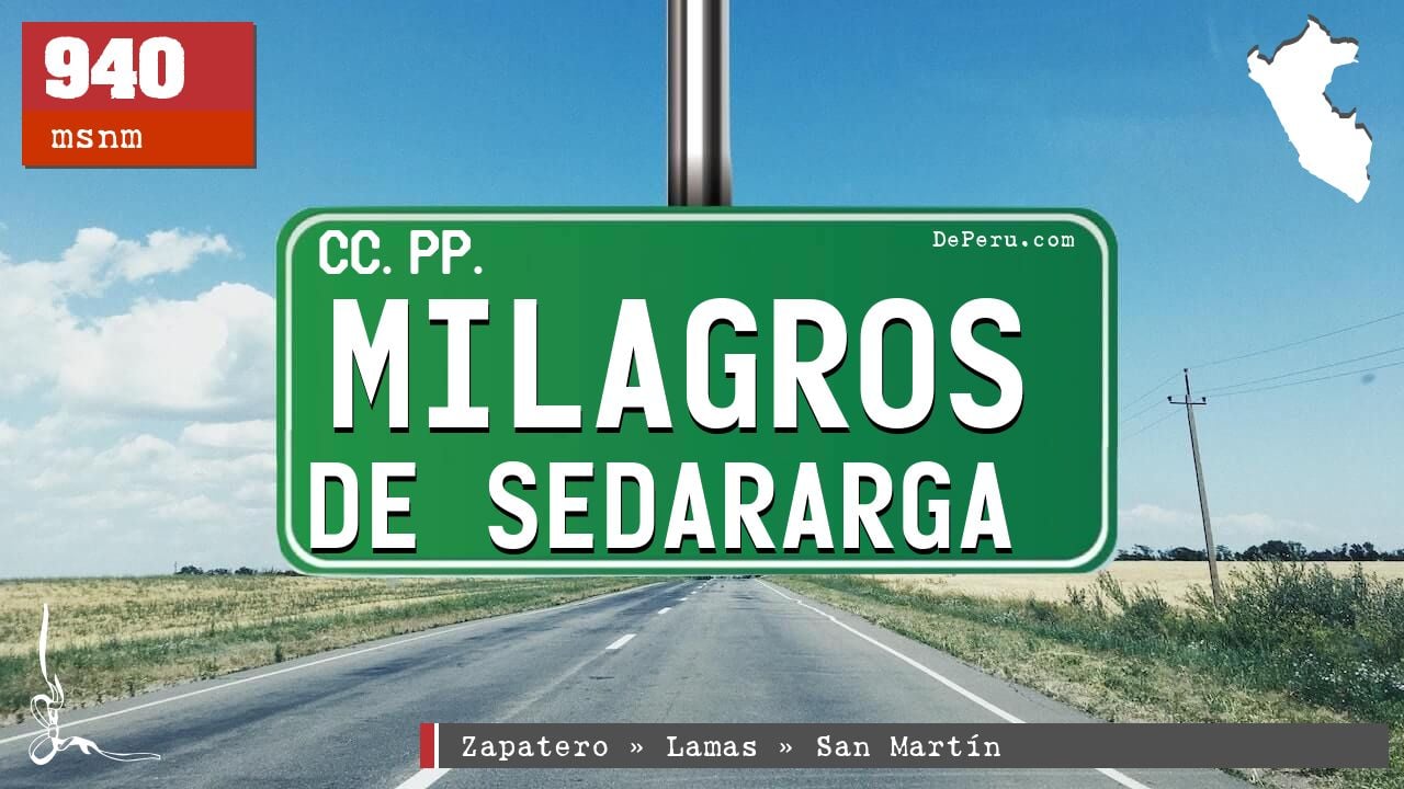 Milagros de Sedararga