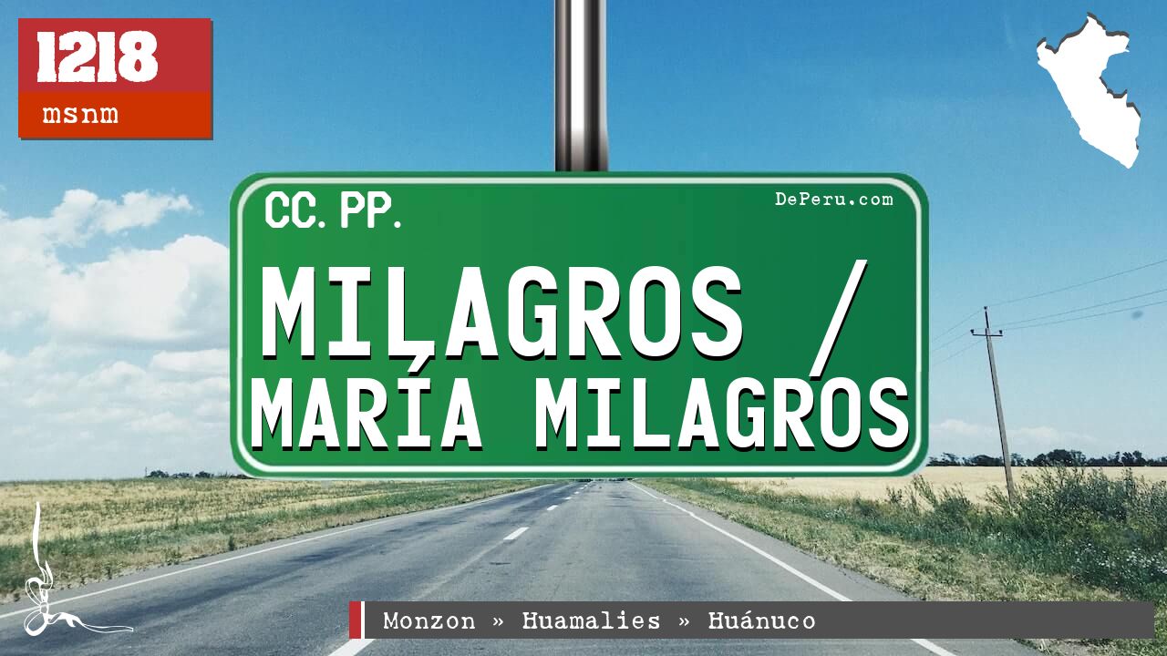 Milagros / Mara Milagros
