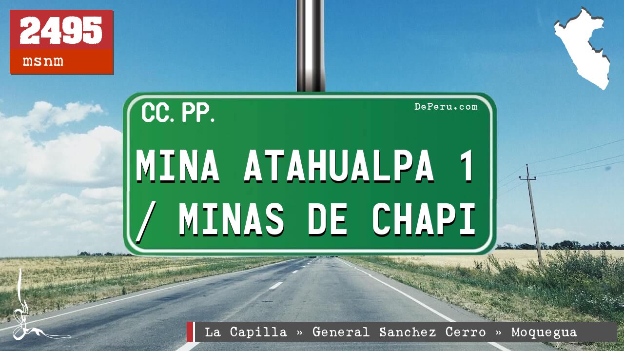 Mina Atahualpa 1 / Minas de Chapi