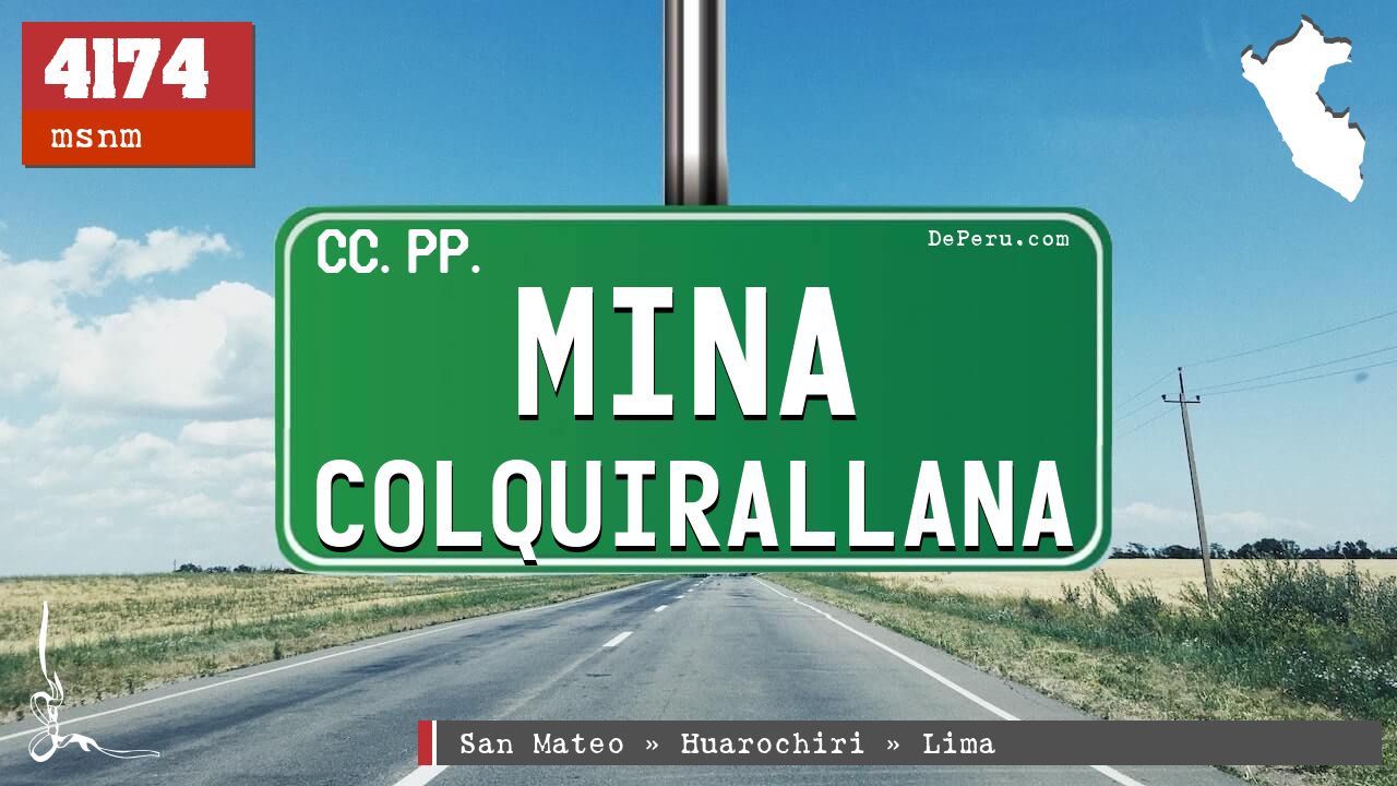 Mina Colquirallana