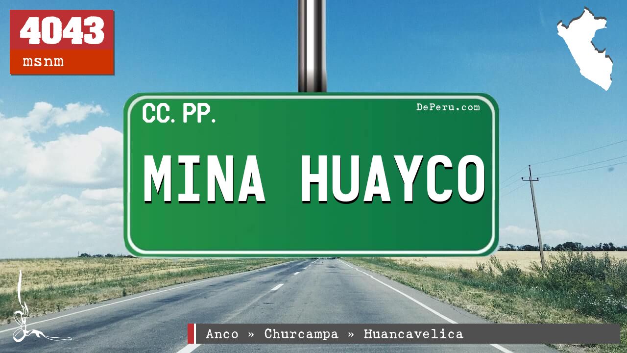 MINA HUAYCO