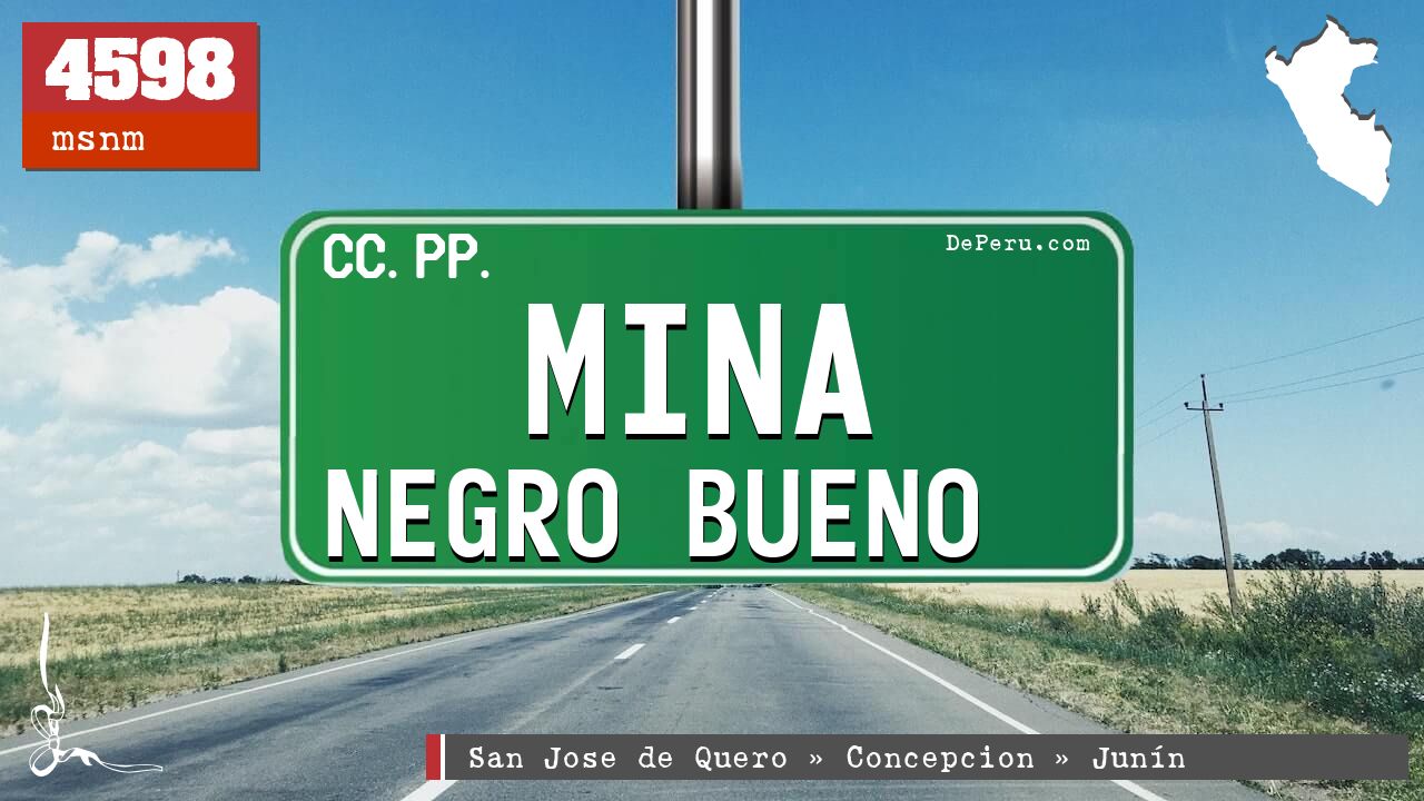 Mina Negro Bueno