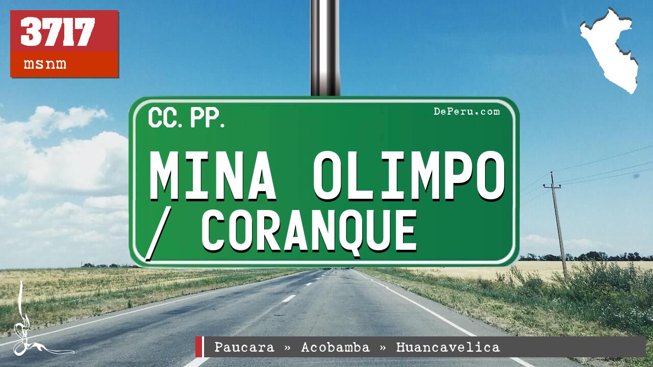 Mina Olimpo / Coranque