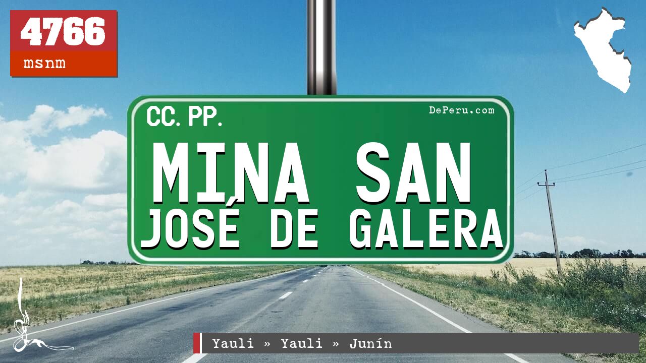 Mina San Jos de Galera
