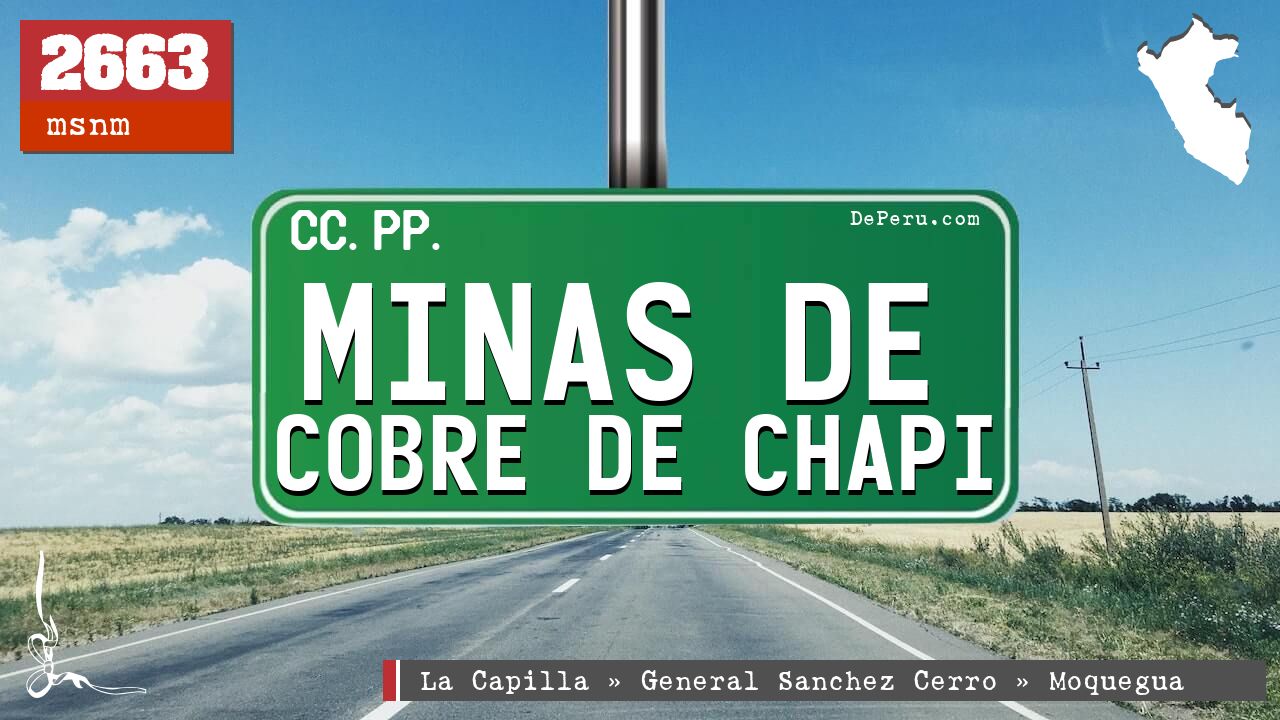 Minas de Cobre de Chapi