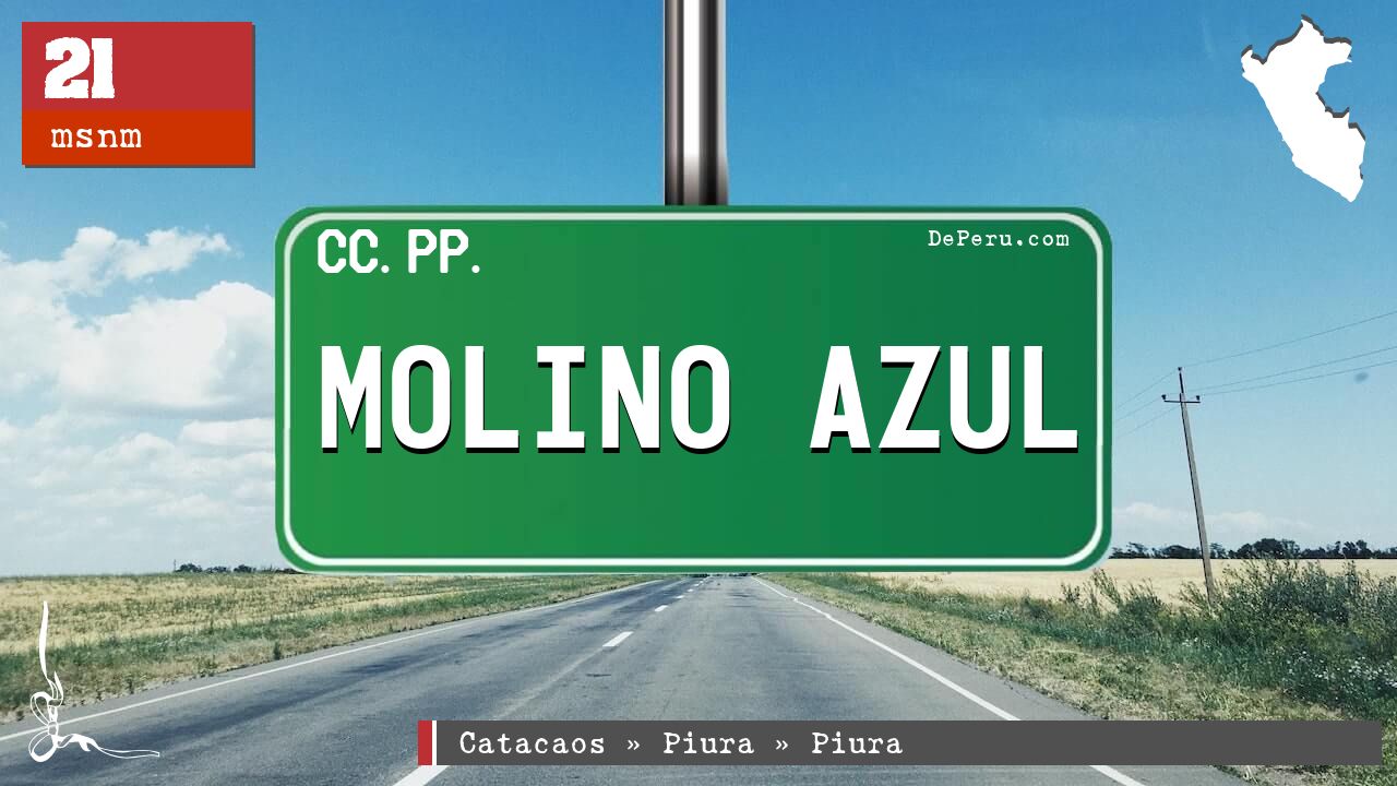 MOLINO AZUL