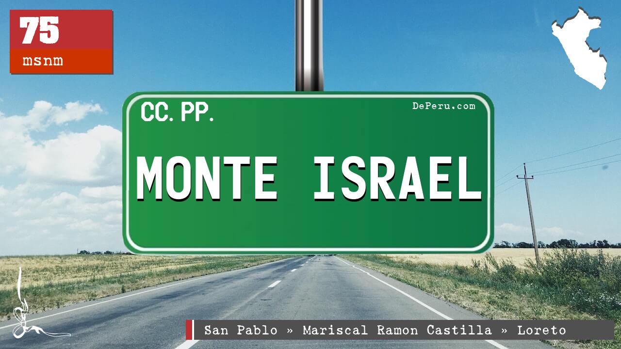 MONTE ISRAEL