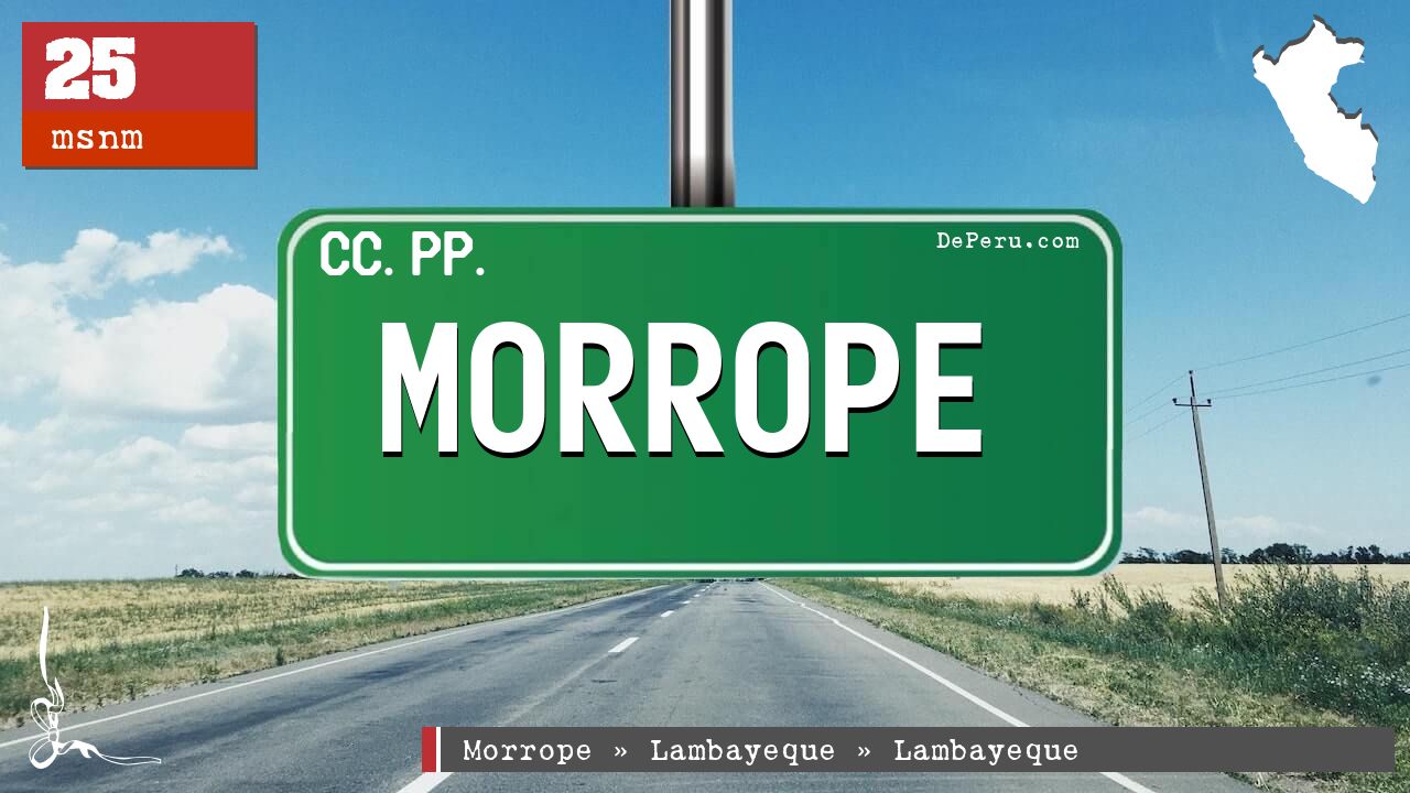 MORROPE