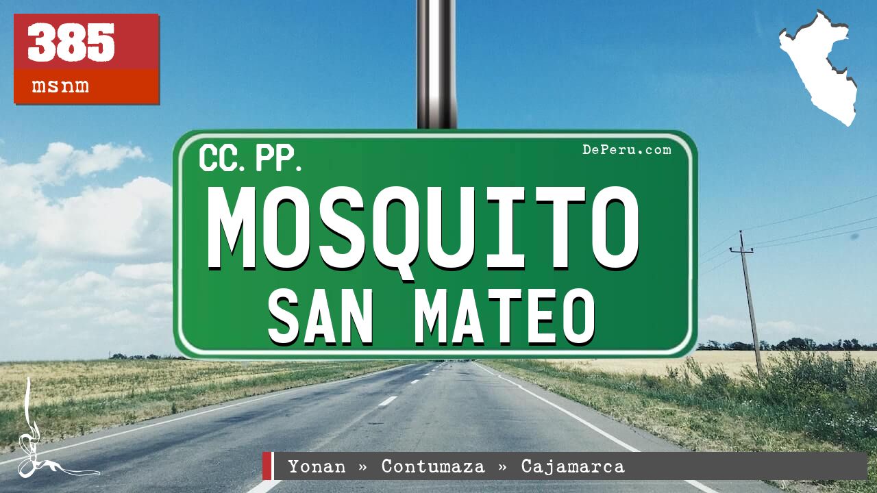 Mosquito San Mateo