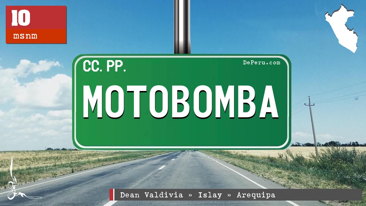 Motobomba