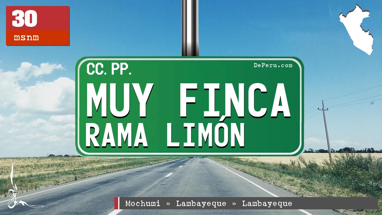 Muy Finca Rama Limn