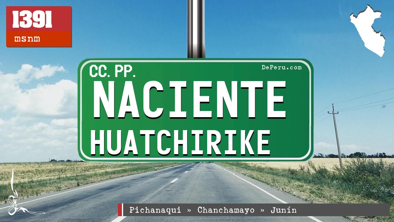 Naciente Huatchirike