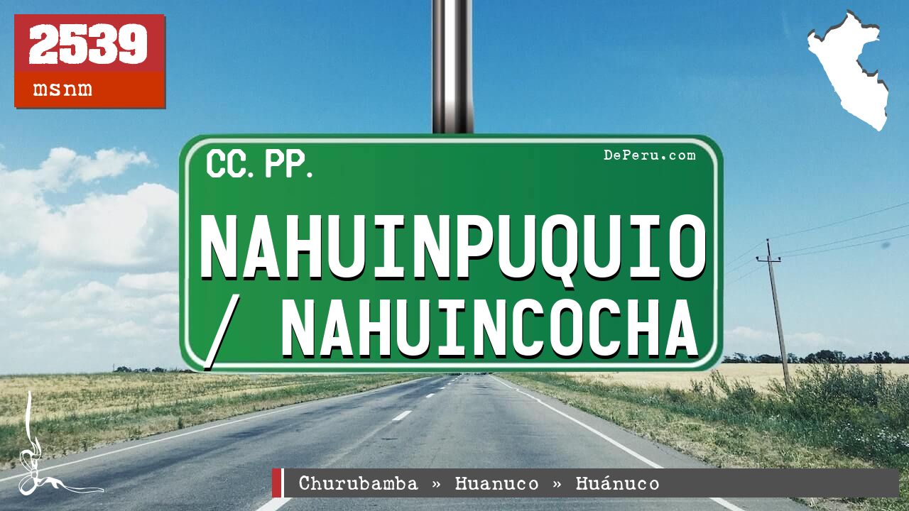 Nahuinpuquio / Nahuincocha