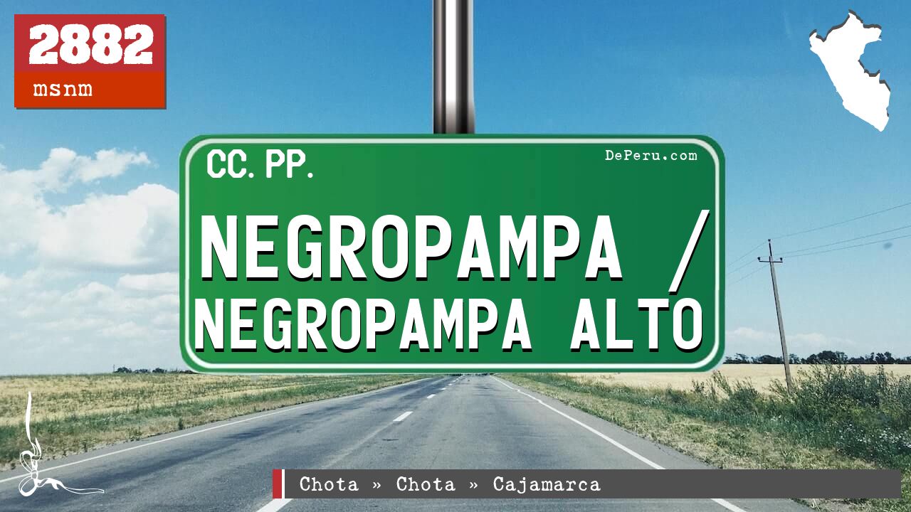 Negropampa / Negropampa Alto