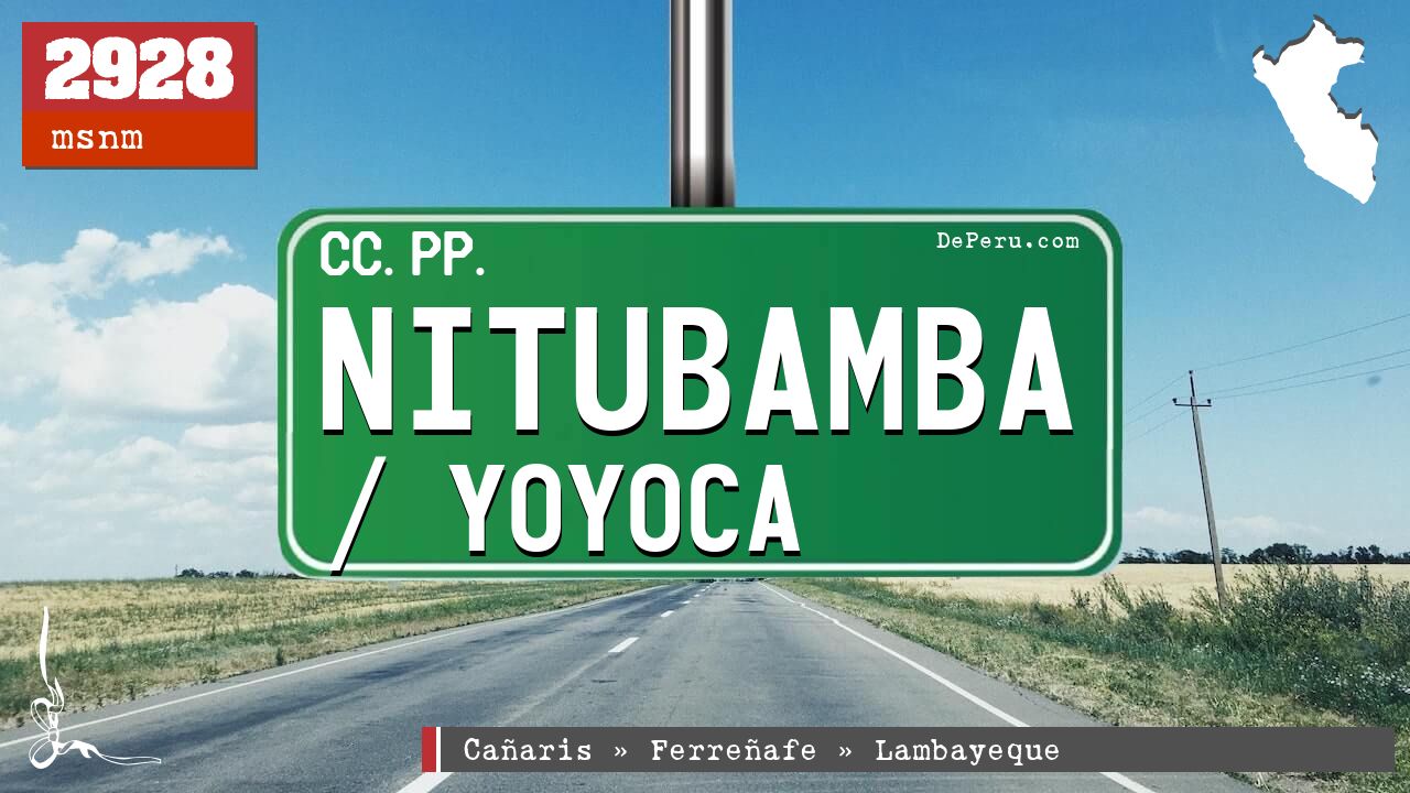 Nitubamba / Yoyoca