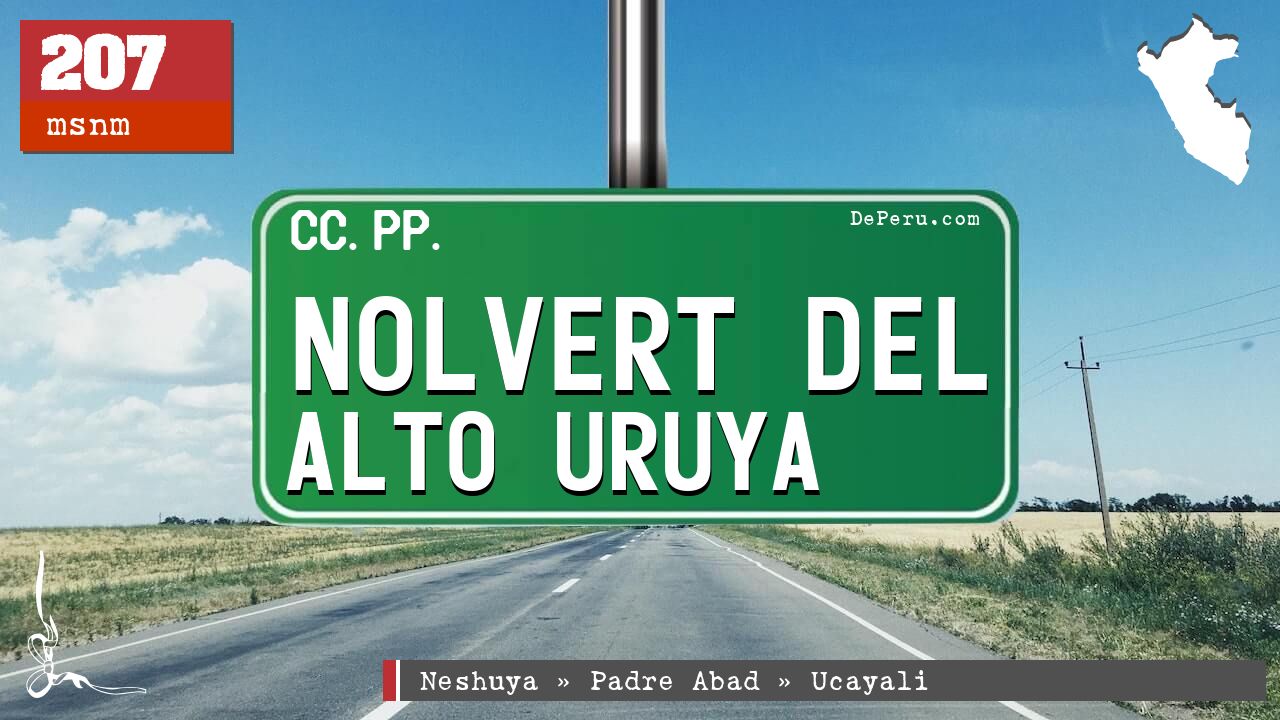 Nolvert del Alto Uruya