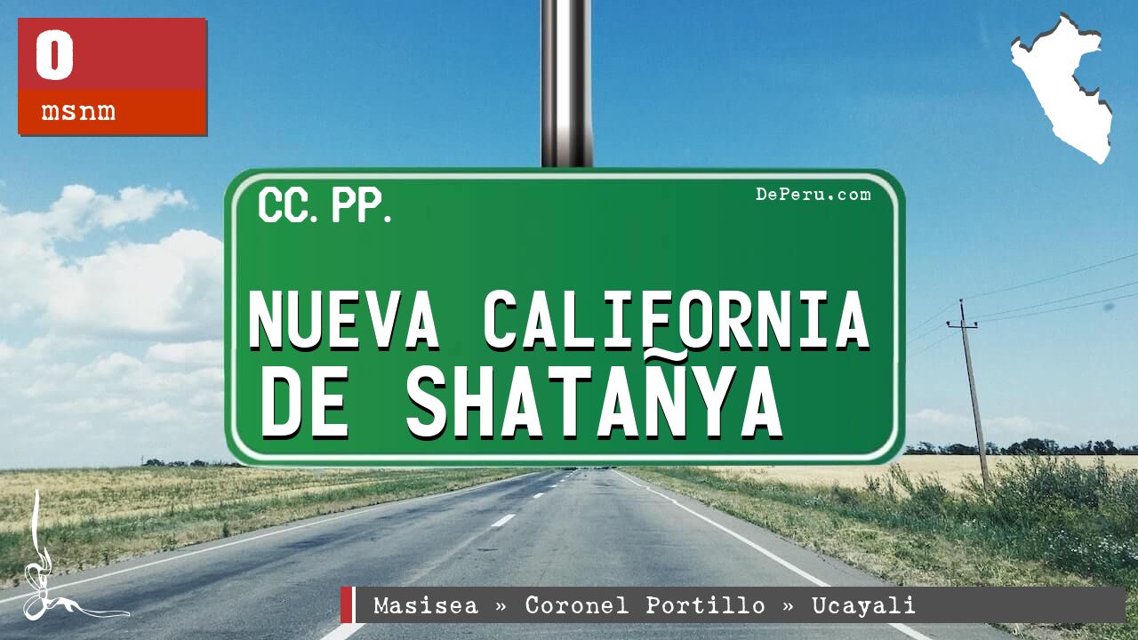 Nueva California De Shataya