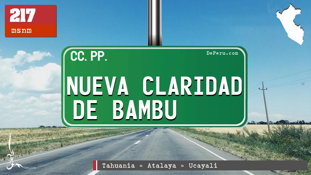 Nueva Claridad de Bambu