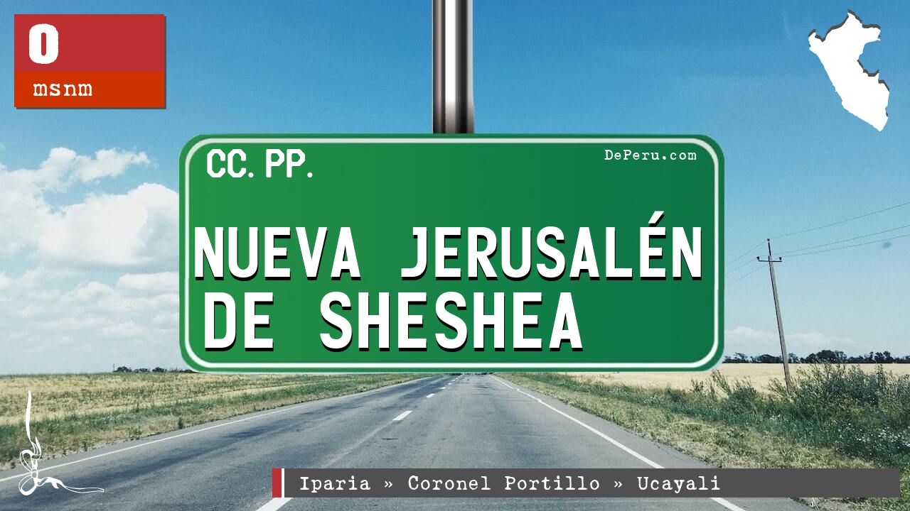 Nueva Jerusaln De Sheshea