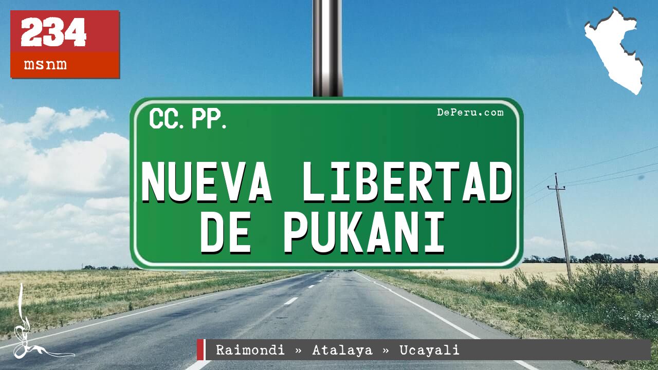 Nueva Libertad de Pukani