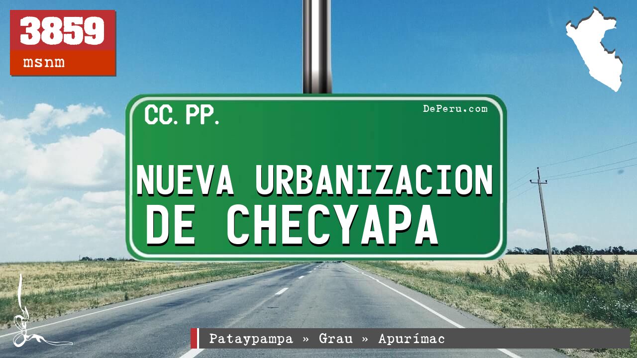 Nueva Urbanizacion de Checyapa